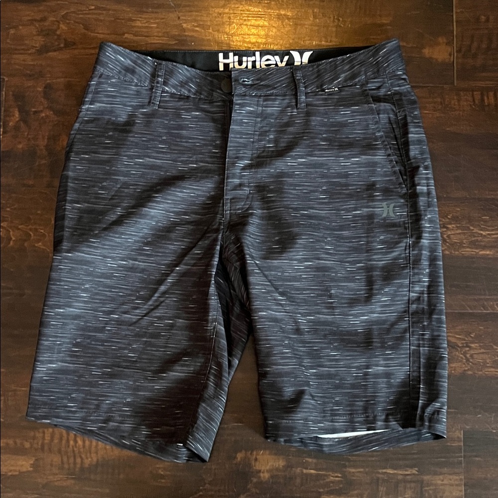 Hurley Men's Dark Gray Hybrid Shorts